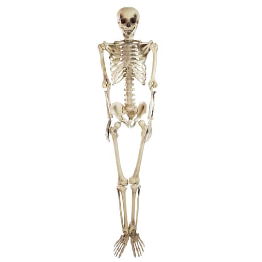 5ft. Life Size Spooky Skeleton Halloween Decoration